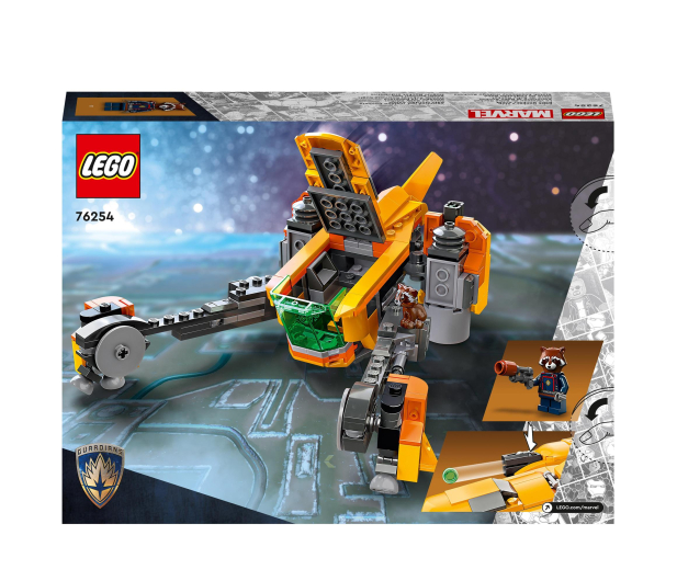 LEGO Marvel Super Heroes 76254 Statek kosmiczny małego Rocketa - 1091429 - zdjęcie 6